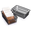 ELLDOO 2 Pack Sugar Packet Holder, Stackable Metal Sugar Basket