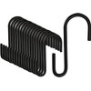 DONQL S Hooks, 7.5 cm Stainless Steel Hooks for Hanging,