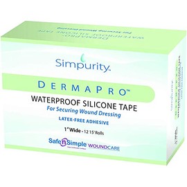 Safe n' Simple, Waterproof Silicone Tape, 1 inch X 15 Feet, per Roll (2)