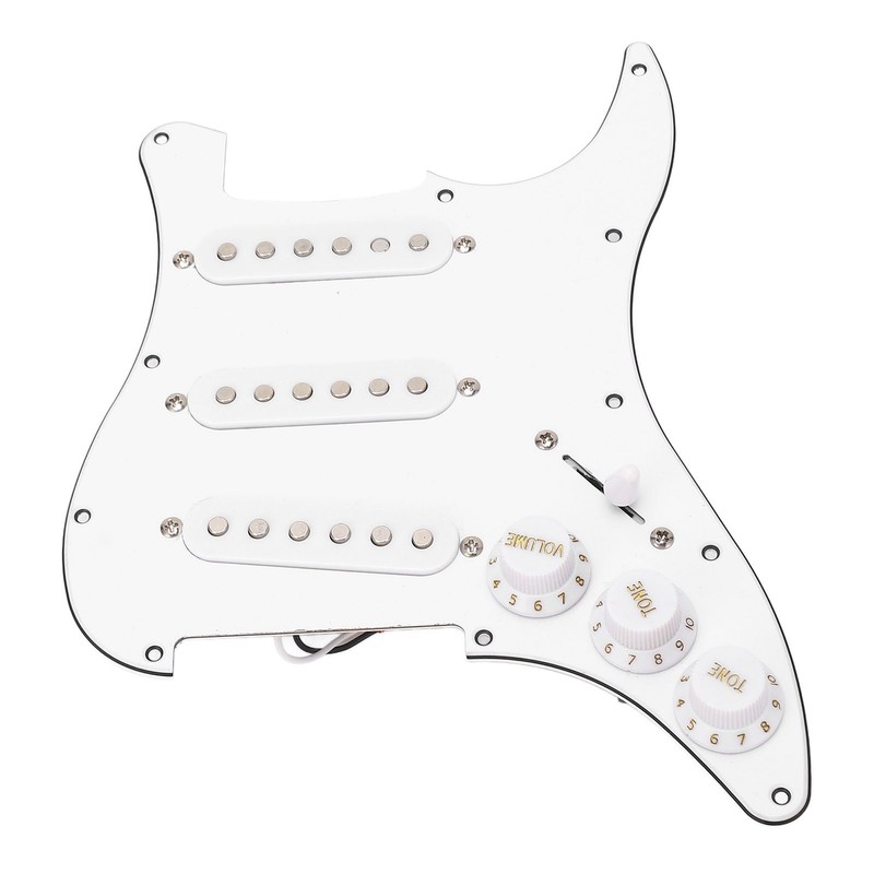 DIY Electric Guitar Kit with Prewired Loaded Pickguard Bridge System
