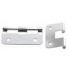 heyous 4pcs Take-Apart Hinge Lift Off Hinge Door Hinges Chrome