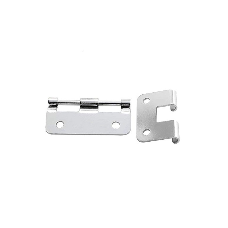 heyous 4pcs Take-Apart Hinge Lift Off Hinge Door Hinges Chrome