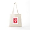 CafePress Fire Extinguisher Sign Tote Bag Reusable Natural Beige Canvas