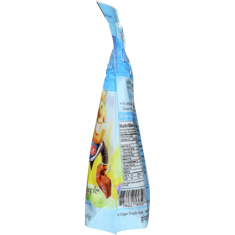 THE GINGER PEOPLE Candy Gingins Boost Travel Bag, 3 OZ