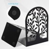HappyHapi Book Ends, Metal Bookends for Shelves Decorative, Tree Stopper