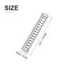 DTGN 0.6x6x40mm(DxODxL) Compression Spring - 10Pack - Good for Machinery