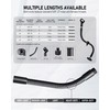 Microphone Stand - 6-INCH Heavy-Duty Flexible Gooseneck Desktop Mic Stands