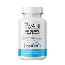 Avani Health Levagen+ Pea Joint Support Supplement, Plant Based, Natural Wellness Formula
