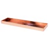 Long Copper Tray, 20-in