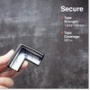 Roving Cove Slimfit Corner Edge Protector for Baby Proofing (Small