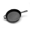 LOCEHNGY Cast Iron Skillet (10-Inch) W/Tempered Glass Lid and 9.5inch