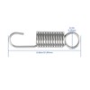 SRIAOO（10-Pack) For 4052ZR Locking C-Clamp Spring Replacement Compatible with Vise