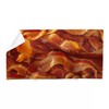 CafePress Sizzling Bacon Beach Towel 30"x60" Absorbent, Soft Beach Towel