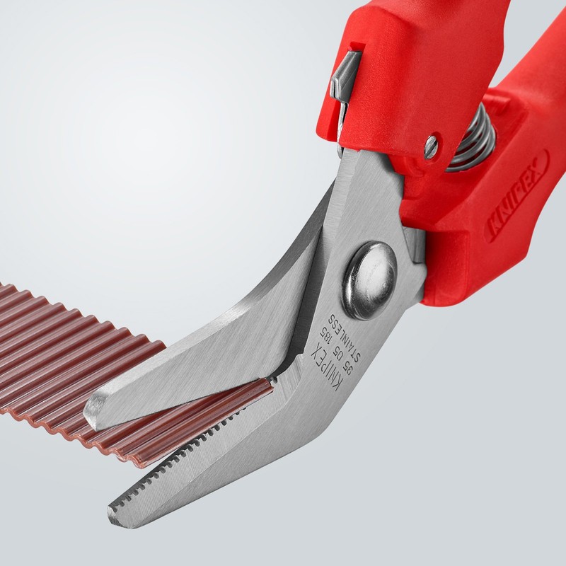 Knipex 95 05 185 Combination Shears 7,28" 40° angled