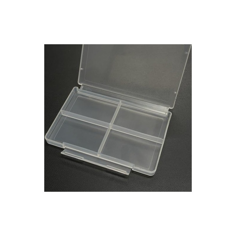 Lightning Parts, Clear Case, Small Storage Case, Plastic, 0.4 inch