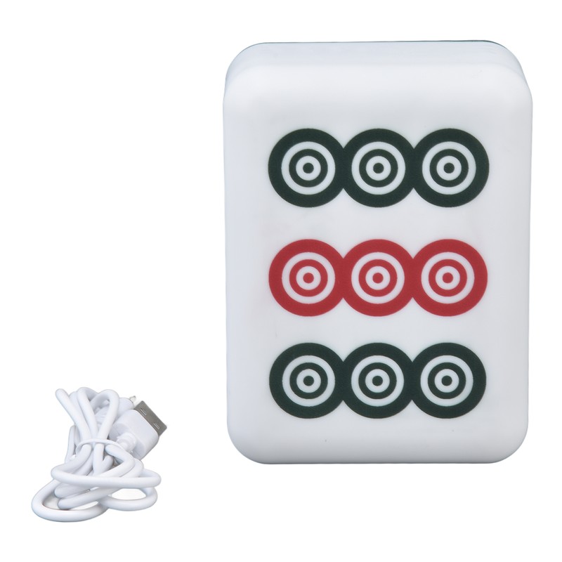 Mahjong Night Light USB Rechargeable Dual Color Temperature LED Night