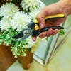 Ergonomic Compact Bypass Pruner – Heavy Duty Rust-Resistant Garden Secateurs