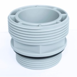 40mm to 1 1/2 inch Hose Conversion Adapters Kit 4560 Compatible with Intex Coleman Pool, Hayward Pool Filter Pump, For intex to pvc pipe adapter fittings 2 Pack