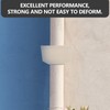 HOMSFOU Square PVC Downspout Adapter 9.25X6.29X5.31 Inches Rain Gutter Collector