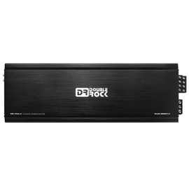DR Double Rock DR-150.4 4 Channel Amplifier Car Audio 1000 Watt 2 Ohms 4CH Class A/B Full- Range Car Amplifier 2 Bridged Channels RCA Input Power Output Multichannel Amplifier