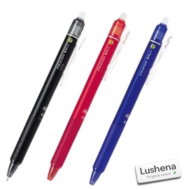 FriXion Ball LFBK23EF Retractable Body 0.5mm Black Red Blue Gel Ink Ballpoint Pen Erasable Ballpoint Pen Lushena original select