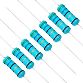 Chanzon 30pcs 2W 56 Ω ohm Metal Film Fixed Resistor 0.01 ±1% Tolerance 56R MF Through Hole Resistors Current Limiting Rohs Certificated