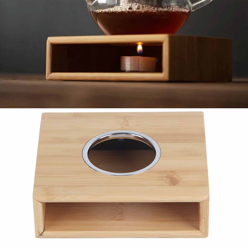 Household Bamboo Teapot Heating Warmer Base Teapot Warm Stove Teaware