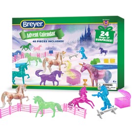 Breyer Horses 2022 Holiday Collection | Holiday Advent Calendar | Unicorn Magic | Model #700723