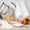 Homaxy 100% Cotton Waffle Weave Kitchen Dish Cloths, Ultra Soft