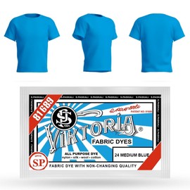 Viktoria Textile Dye (58 Colours) – Dyeing Textiles Black Blue etc., Jeans Colour, Colour for Clothing, Fabric Dying, Textile Dying, Fabric Dye, Machine Colour