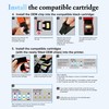 LxTek Compatible Replacement for 923 Ink Cartridges Combo Pack 4