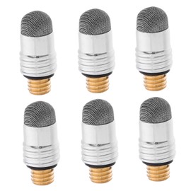 TEHAUX 6pcs Stylus Pen Tips for Touch Screens Fiber Replacement Tips for Capacitive Stylus Compatible with Smartphones and Tablets for Sketching and Drawing