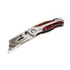 BESSEY D-BKWH Quick-Change Folding Utility Knife - Wood Grain Handle,