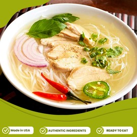 Essence of Lotus Instant Chicken Pho Soup Mix — Ready-to-Eat Flavorful, Restaurant-Quality Pho broth, Made in the US (Chicken Pho Soup Mix, 1-Pack)