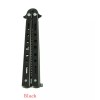 SNS Butterfly Trainer Training Dull Tool Black Metal knife Practice