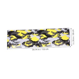 Ciieeo Camo Film PVC Vinyl Camouflage Decal for Motorcycle Vehicle Durable Body Sticker Decoration Sunlight Protection Easy Air Release Installation