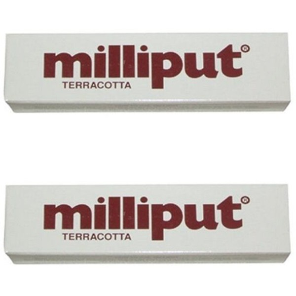 Milliput Epoxy Putty, Terracotta (2)
