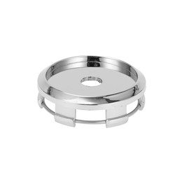 Hihaha Universal Car Wheel Hub Cap/Rim Cover Wheel Hub Caps/for Most Cars/Snap-in Plastic 60 mm 2.36 Inch OD / 1 Piece Chrome Silver Tone