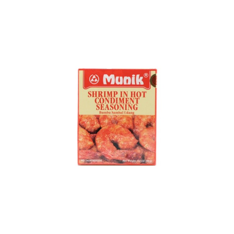 Bumbu Sambal Udang (Hot Chilli Prawn) - 3.2oz (Pack of