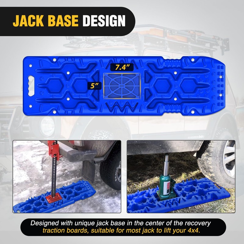 Nilight Recovery Off-road Traction Boards with Jack Lift Base Emergency
