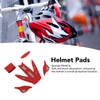 Helmet Padding Kit Sponge Shock Absorption Protective Mat for Motorcycle