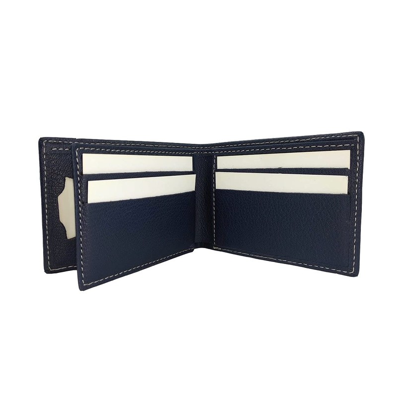 National Police Wallet Spain Blue Model 806, navy