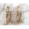 Kitty Butt Cookie Cutter Set - 2 Piece - 4