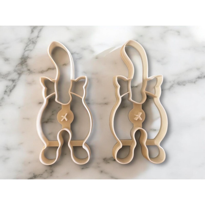 Kitty Butt Cookie Cutter Set - 2 Piece - 4