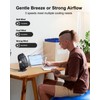 TriPole Small Desk Fan USB Powered Portable Fan 3 Speeds