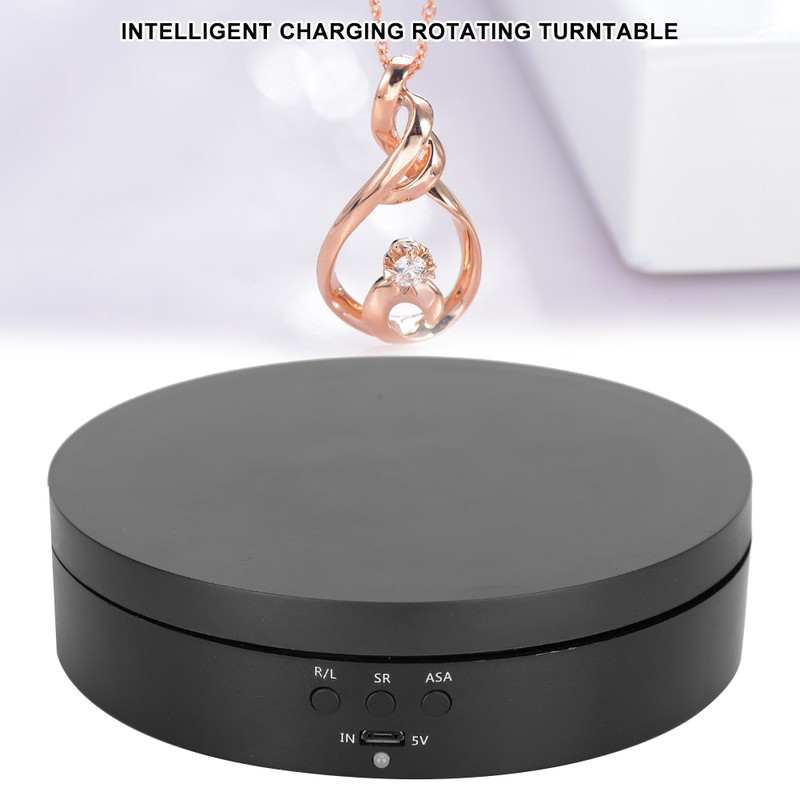 2‑4KG Load Bearing 3 Gears Two Way Rotating Turntable Display