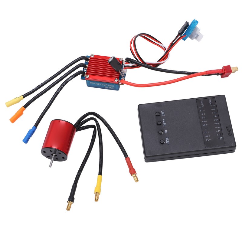 Brushless Motor ESC Universal 5800KV Brushless Motor 25A Brushless ESC
