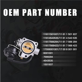 Cilipnsi 11617568423 Supercharger Shut-Off Valve Compatible with MINI Cooper S R50 R52 R53 2002-2006 11614543535