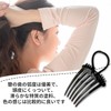 3 Pack Ponytail Hair Comb with Elastic Band Ponytail Loose