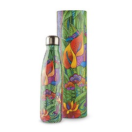 Egan L. Burch Jungle Song Thermos Flask, Orange, 500 ml, Steel, Orange, Unique